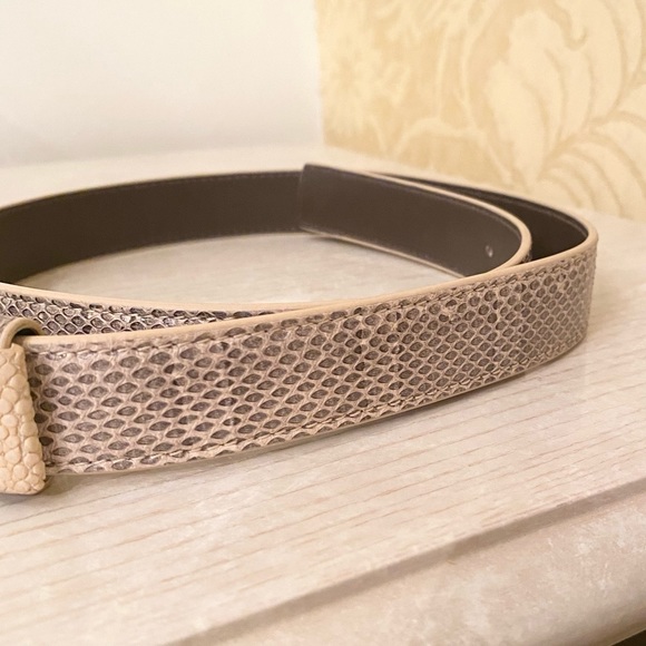 RARE Bottega Veneta Snakeskin Belt. ONLY USED TWICE. LOOKS GREAT